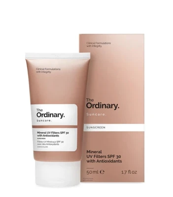 کرم‌ضد‌آفتاب‌اوردینریThe Ordinaryمدل‌مینرال‌SPf30 حجم 50 میل