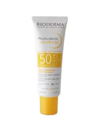 ضد آفتاب فتودرم آکوافلویید SPF50+بایودرما حجم 40 میل